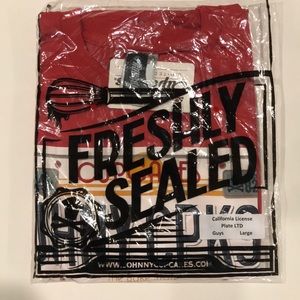 Johnny Cupcakes California License